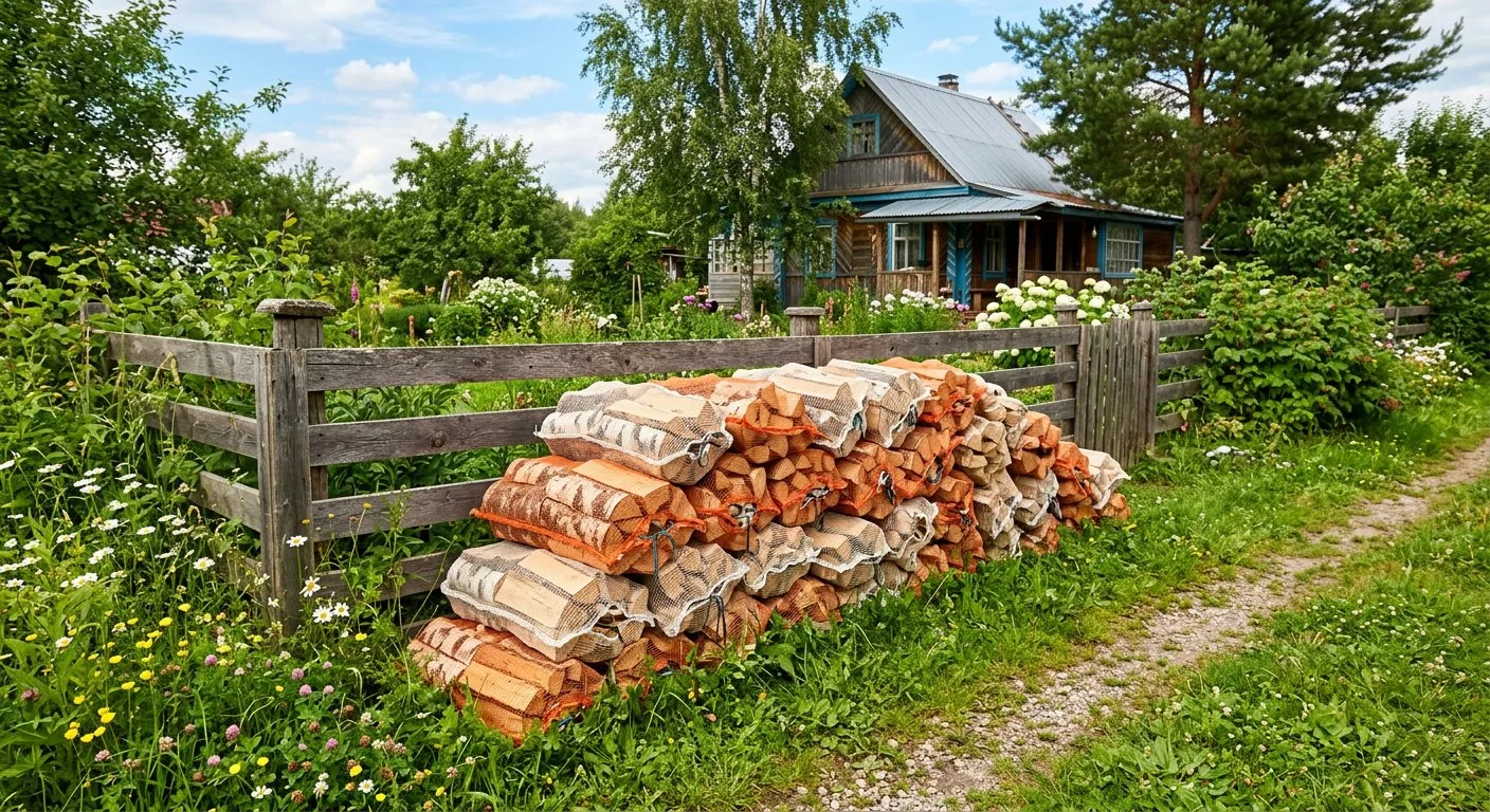Дрова для дачи в Хотькове